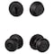 Sure-Loc Hardware Sure-Loc Hardware Durango Entry Knobset with KA Deadbolt, Flat Black DU107/DB201 FBL - alternate 1